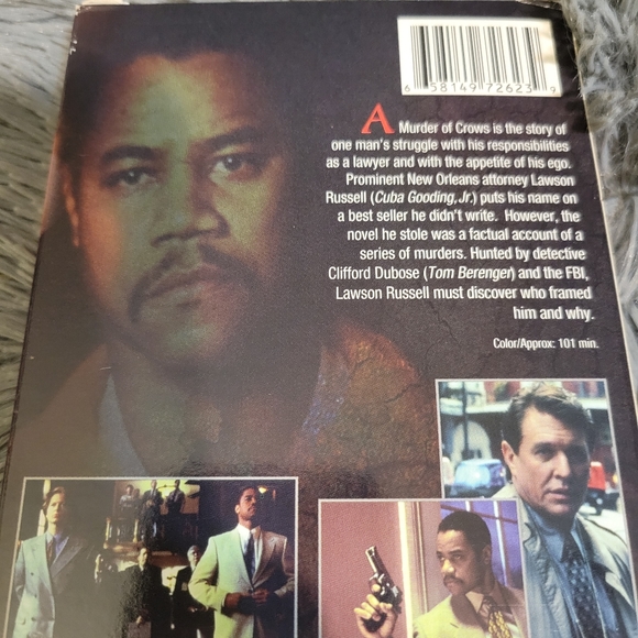 A Murder of Crows VHS, Cuba Gooding Jr. - Picture 7 of 9